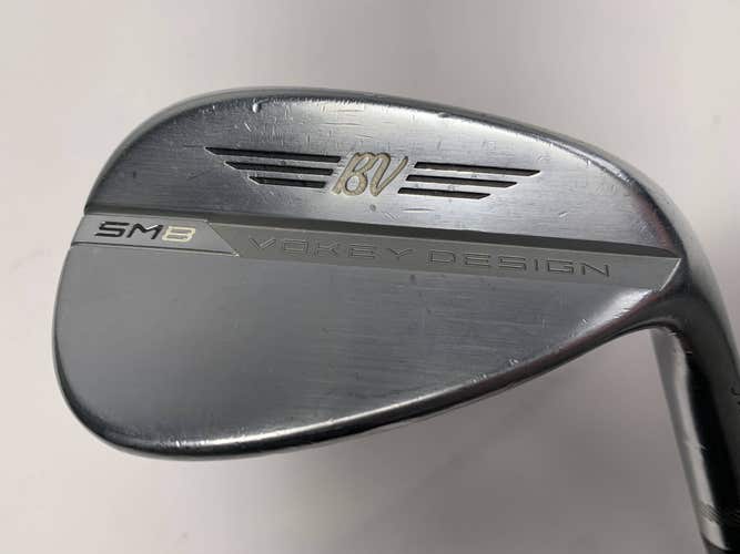 Titleist Vokey SM8 Tour Chrome Wedge 56* 14 Bounce F-Grind Wedge Steel Mens RH