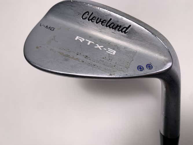Cleveland RTX 3 Tour Satin Lob Wedge LW 58* 9 Bounce KBS Tour 130 Extra Stiff RH