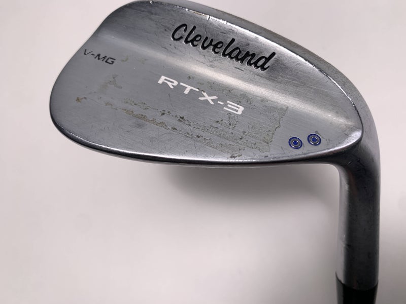 Cleveland RTX 3 Tour Satin Lob Wedge LW 58* 9 Bounce KBS Tour 130 Extra Stiff RH