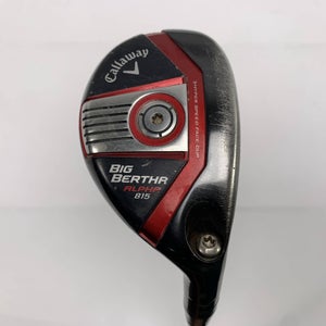 Callaway Big Bertha Alpha 815 3 Hybrid 18* Fujikura Speeder 865 Stiff RH