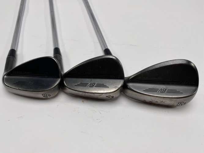 Titleist Vokey SM9 Jet Black Premium Wedge Set 48* 10 | 54* 14 | 58* 14 Wedge RH