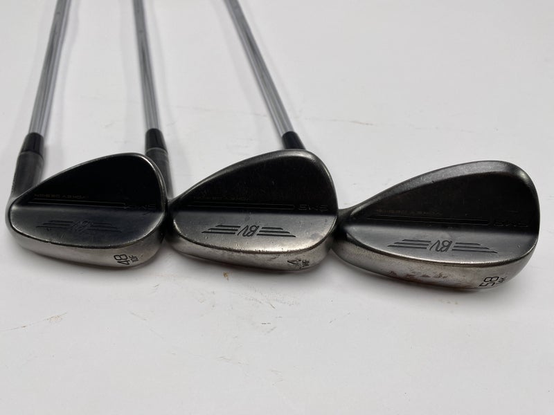 Titleist Vokey SM9 Jet Black Premium Wedge Set 48* 10 | 54* 14 | 58* 14 Wedge RH