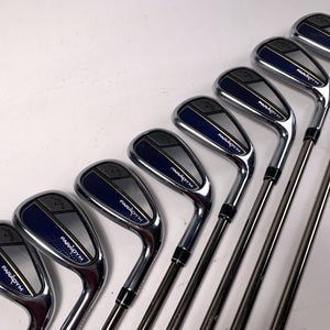 Callaway Paradym Iron Set 4-PW+AW Recoil ZT9 470 F4 Stiff Graphite Mens RH
