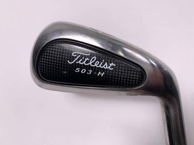 Titleist 503 H Utility Iron 19* Aldila NV Hybrid Stiff Graphite Mens RH