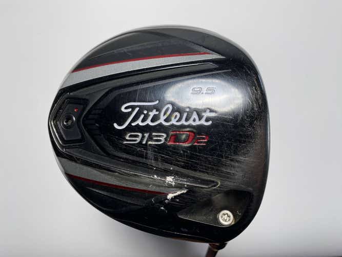 Titleist 913 D2 Driver 9.5* Mitsubishi Rayon Diamana S+62x5ct 62g Stiff RH
