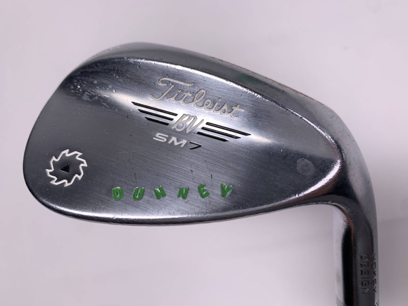 Titleist Vokey SM7 Tour Chrome Wedge 56* 8 Dynamic Gold S300 Stiff Steel Mens RH