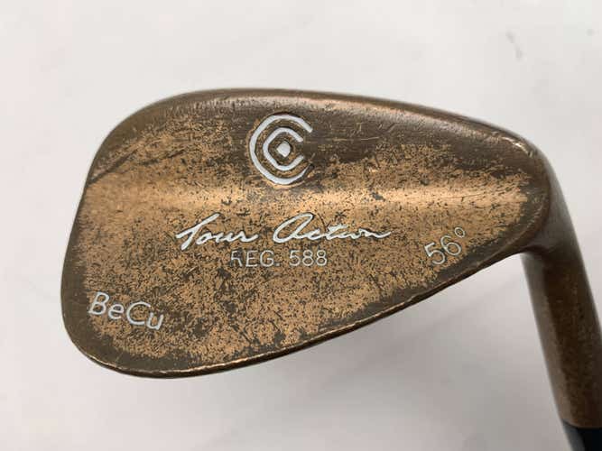 Cleveland 588 Beryllium Copper Sand Wedge SW 56* Wedge Steel Mens RH