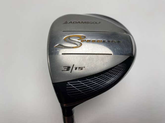 Adams Speedline 3 Fairway Wood 15* Speedline Supershaft 75g Stiff LH