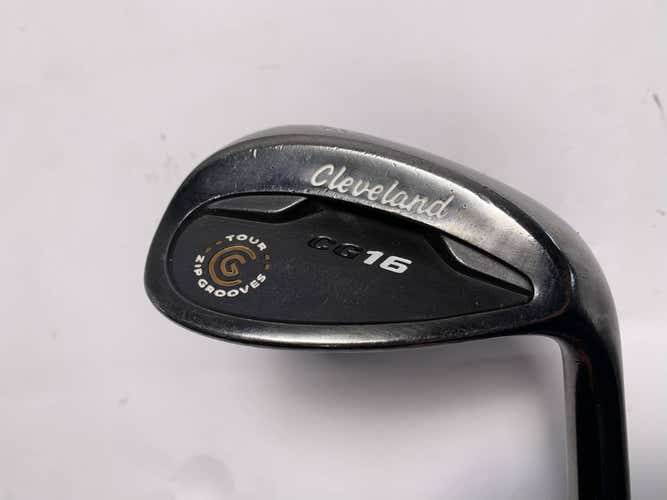 Cleveland CG16 Black Zip Groove Wedge 58* 8 Bounce Traction Wedge Steel Mens RH