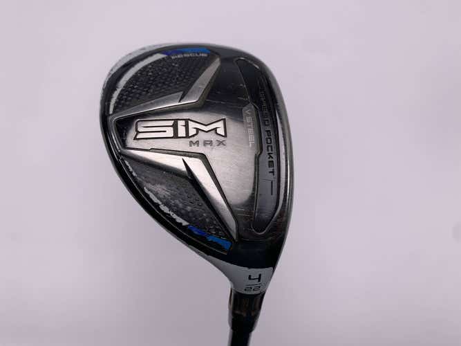 TaylorMade SIM MAX 4 Hybrid 22* Bassara 55 x5ct 55g Senior RH