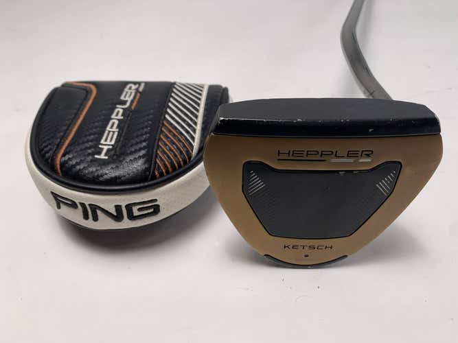 Ping Heppler Ketsch Putter 33" Black Dot Mens RH HC
