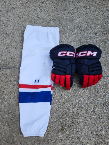 CCM HGJSCHLPP Gloves 14" Pro Stock (Used)