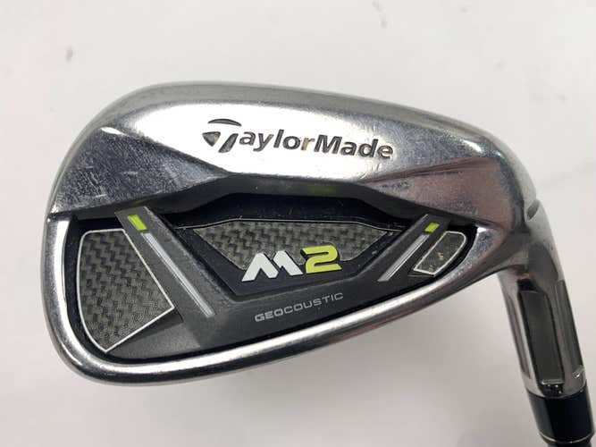 TaylorMade M2 2017 Single 9 Iron M2 REAX Senior Graphite Mens RH Midsize Grip