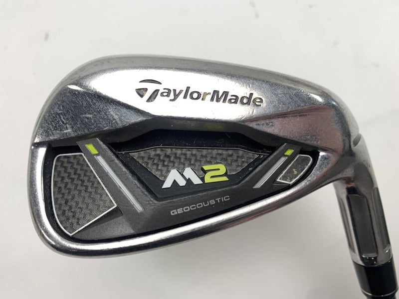 TaylorMade M2 2017 Single 9 Iron M2 REAX Senior Graphite Mens RH Midsize Grip
