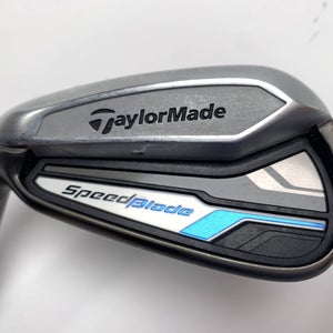 TaylorMade Speedblade Single 6 Iron VeloxT 65g Regular Graphite Mens LH