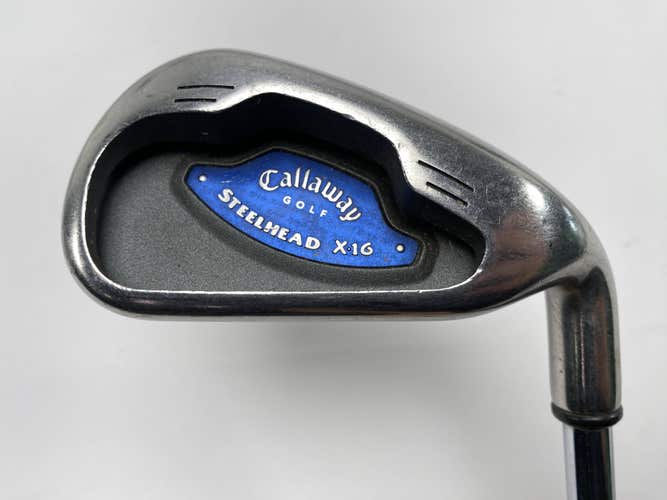 Callaway X-16 Single 6 Iron Steelhead X-16 Uniflex Steel Mens RH