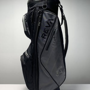 Callaway Reva Lite Cart Bag Gray Black 14-Way Divide Strap Women's Golf Bag