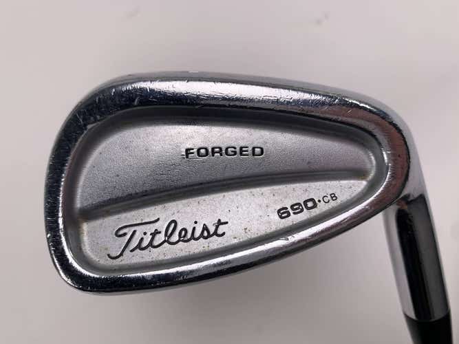Titleist 690 CB Forged Single 9 Iron Rifle FCM 6.0 Stiff Steel Mens RH