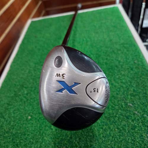 Callaway X 3 wood 15 REGULAR Graphite NEW Grip (USED)