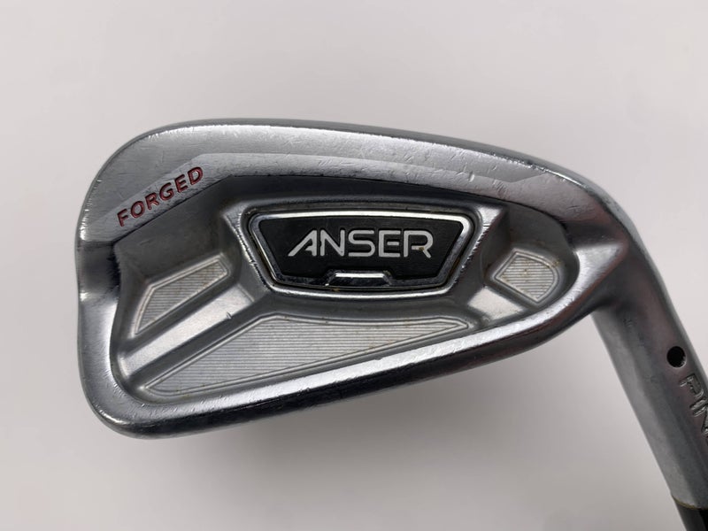 Ping Anser Forged 2013 Single 6 Iron Black Dot Dynamic Gold S300 Stiff Steel RH