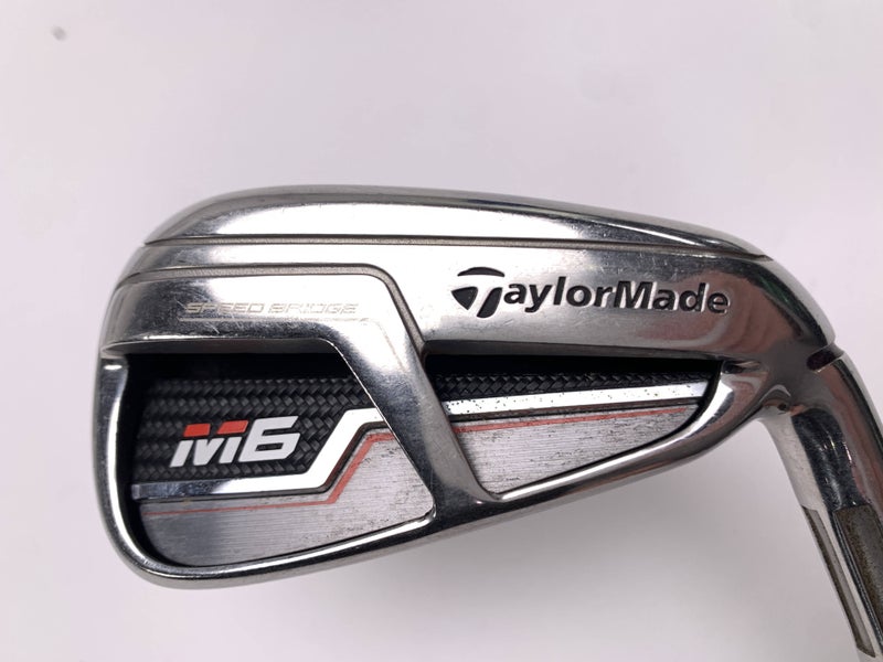 TaylorMade M6 Single 6 Iron Fujikura Atmos 5A Senior Graphite Mens RH