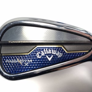 Callaway Paradym X Single 7 Iron Project X HZRDUS 5.5 Regular Graphite Mens RH
