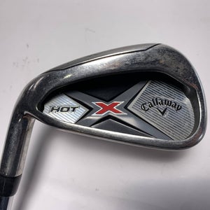 Callaway X Hot 19 Single 6 Iron True Temper XP 85 S300 Stiff Steel Mens LH