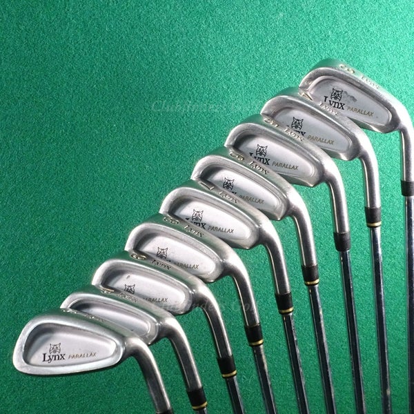 Lynx Parallax 3-PW, SW Iron Set Factory True Temper Steel Regular