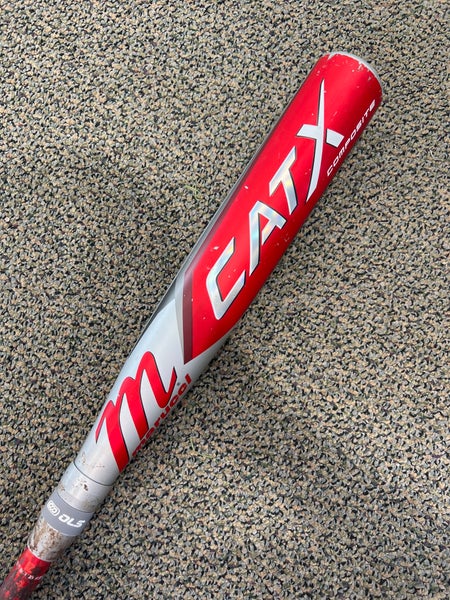 2023 Marucci CAT X Composite Bat BBCOR Certified (-3) Composite 28 oz 31" (Used)