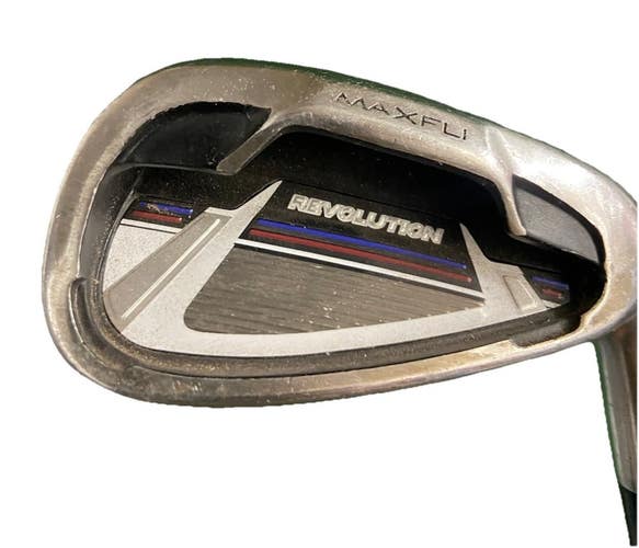 Maxfli Revolution 9 Iron RH Men's Regular Steel 35.5" New Midsize Grip Nice Club