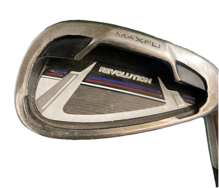 Maxfli Revolution 9 Iron RH Men's Regular Steel 35.5" New Midsize Grip Nice Club