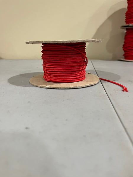 Red Lacrosse Crosslace