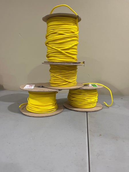 Yellow Lacrosse Stringing Bundle