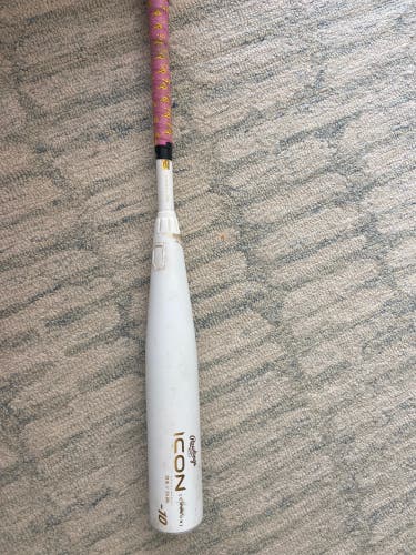 2024 Rawlings Icon Composite Bat (-10) 19 oz 29" (Used)
