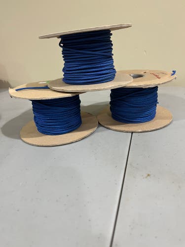 Blue Lacrosse Crosslace