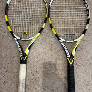 *2-Pack* Babolat AeroPro Drive GT Tennis Racquet (Used)