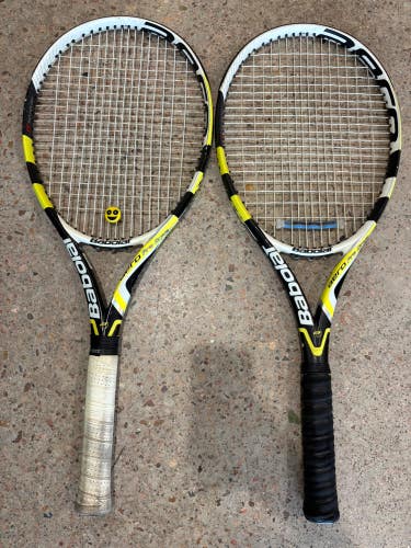 *2-Pack* Babolat AeroPro Drive GT Tennis Racquet (Used)
