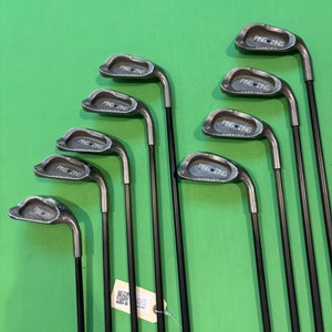 Men's Ping Zing Black Dot Iron Set RH | Uniflex Graphite Shafts