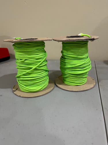 Neon Green Nylon Lacrosse Strings