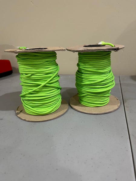 Neon Green Nylon Lacrosse Strings