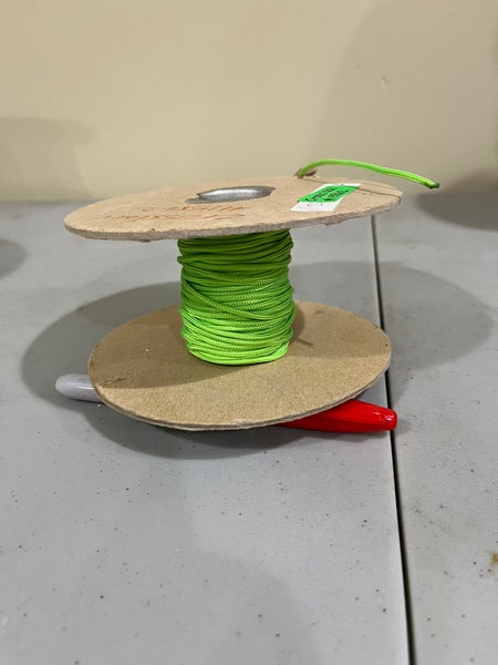 Neon Green Crosslace Lacrosse Strings