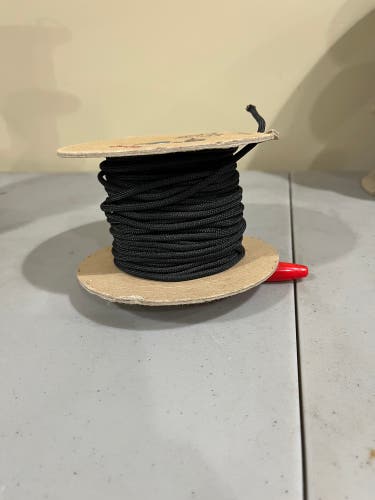 Black Nylon Lacrosse String