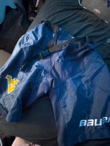 Blue  Medium Bauer Supreme Pant Shell Pro Stock (New)