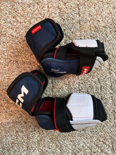 Medium Junior CCM Next Elbow Pads (Used)