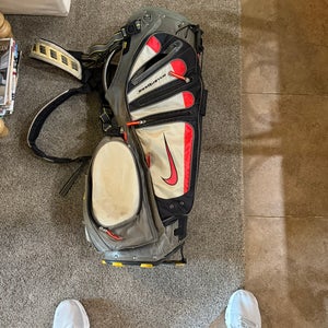 Nike SQ Sumo Tour Golf Stand Bag – Gray/Red/Black