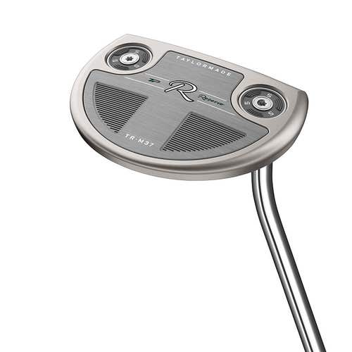 NEW 35" MEN'S RIGHT HAND TAYLORMADE TP RESERVE TR-M37 SINGLE BEND PUTTER + HEAD COVER