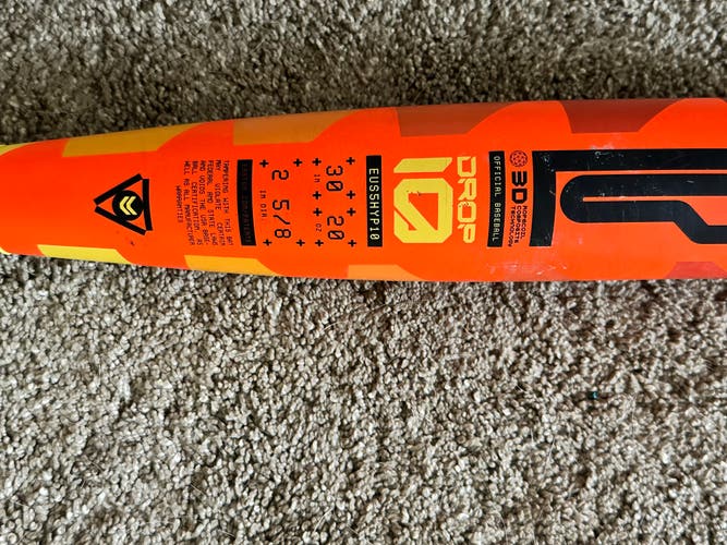 Easton Hype Fire Composite USABat Certified Bat (-10) 20 oz 30" (Used)
