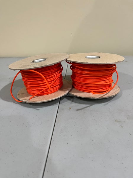 Orange Lacrosse Crosslace