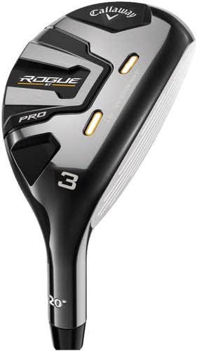 NEW MEN'S LEFT HAND CALLAWAY ROGUE ST PRO 20* #3 HYBRID TENSEI WHITE 85 STIFF FLEX + HEAD COVER