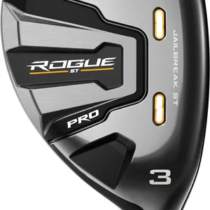 NEW MEN'S LEFT HAND CALLAWAY ROGUE ST PRO 20* #3 HYBRID TENSEI WHITE 85 STIFF FLEX + HEAD COVER